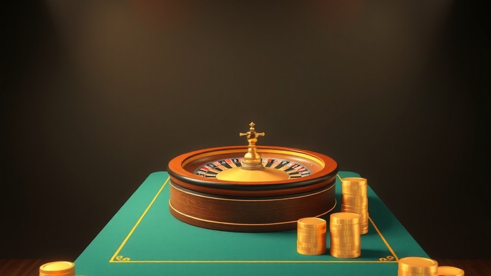 Diwa Rummy live dealer games guide with elegant studio card table with a roulette wheel and stacked chips under warm stage lights